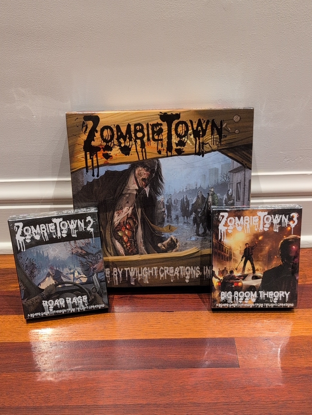 Zombietown Board Game Set Bundle